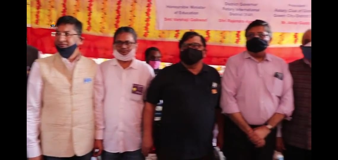 Rotary Club  Ratnanidhi Charitable Trust Organizes free Covid vaccination camp for the differently abled in Dharavi
