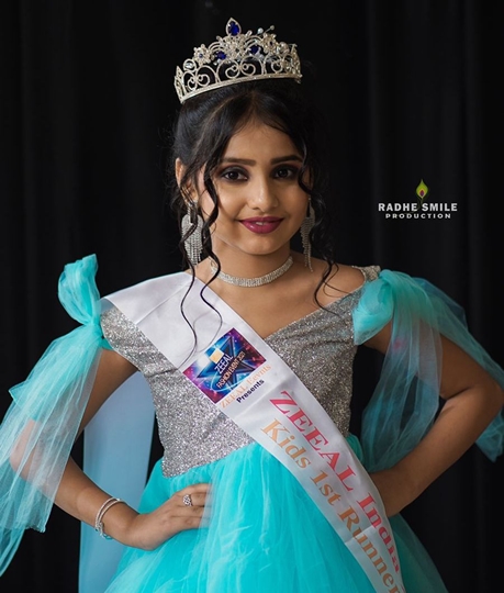 Anushka  Prakash  Harake  Winner Of Many Pageants Awards In Teen Category