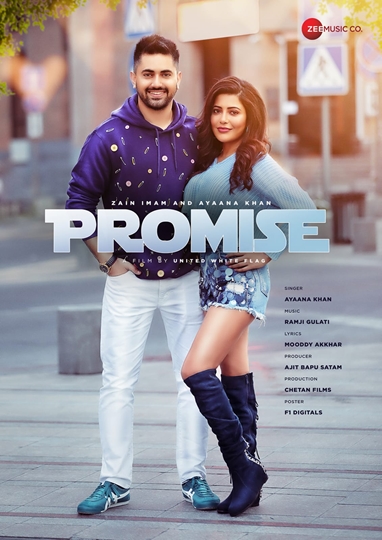Singer And  Actress Ayaana Khan Marks Her Debut With Music Single  PROMISE  Featuring Actor Zain Imam