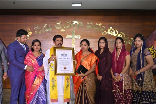 Bible Mission Gooty Church of India announced as the world’s largest church