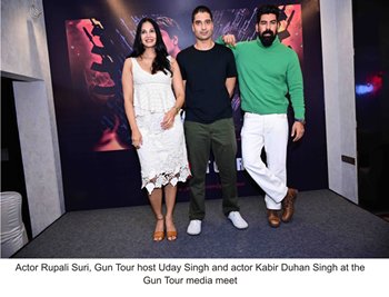 Uday Singh’s Gun Tour Blazes Into India