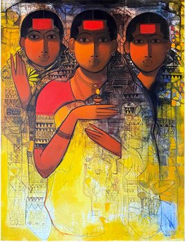 THE MYSTERY CULT An Exhibition Of Paintings By Contemporary Artist Sachin Sagare