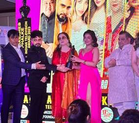 Actress Raviraa Bhardwaj Honoured By Dadasaheb Phalke Awards 2023