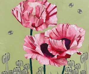 Blossoms In Bloom – A Floral Fantasy Paintings Exhibition By Artist Sandhya Manne In Jehangir