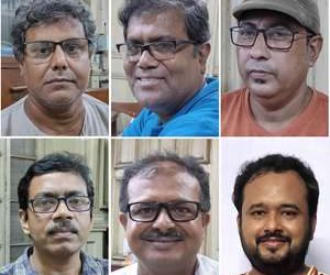 VISION An Exhibition Of Paintings, Sculptures, Graphics By Six Artists From Bengal In Nehru Centre Art Gallery
