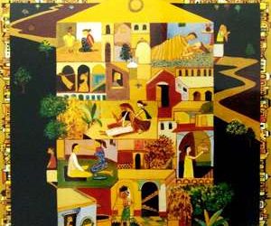 VISION An Exhibition Of Paintings, Sculptures, Graphics By Six Artists From Bengal In Nehru Centre Art Gallery