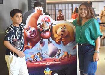 MOTHER’S DAY was celebrated this Friday with Mommy Bloggers & their Kids feasting on a special screening of  BOONIE BEARS : Guardian Code