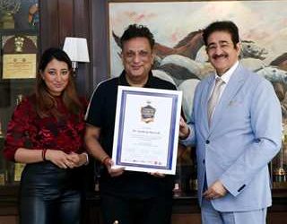 Sandeep Marwah Honored by International Book of Honour, London UK for Promoting International Relations