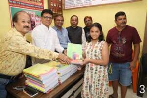 Notebook Distribution Ceremony Of Cine Steel, TV And Motion Photographers Association In The Presence Of Ashfaque Khopekar