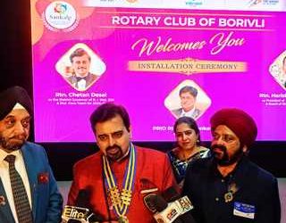 Chetan Desai Became The Governor Of District 3141 Of Rotary International