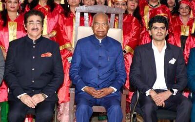 Former President Ram Nath Kovind Graces Historic Convocation at Asian Education Group