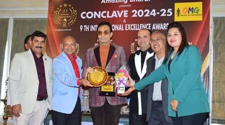 DHEERAJ KUMAR As Chief Guest At Taj Mahal Hotel, Mumbai Internatiönal Exelence Awards – 2024
