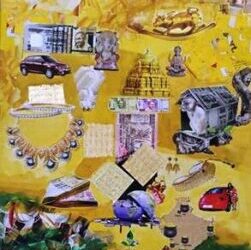 VOY-AGE Solo Show Of Paintings By Well-Known Artist Swati Roy In Nehru Centre Art Gallery