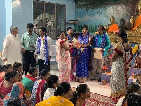 Social Service Initiative By Sanghamitra Tai Gaikwad On The Death Anniversary Of Late Tulsiram Gundaji Gaikwad