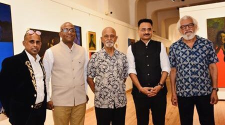 COMPANION Solo Show Of Paintings By Artist Prof. Sunil Tambe In Jehangir Art Gallery