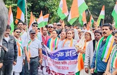 Sanghamitra Gaikwad Leads High-Energy ‘Bharat Zindabad Rally’, Pays Tribute To The Bravery Of Indian Army