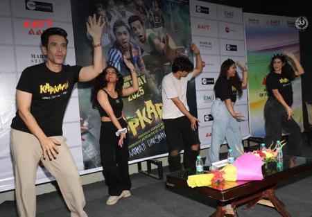 The KAPKAPII Star Cast Engaged With The Students In Various Interactive Sessions At Campus Of AAFT Noida