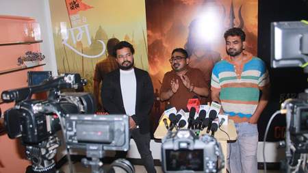 Annu Kapoor Starrer Film ‘Hamare Baarah” Producer Ravi S. Gupta Launched Posters Of His 3 New Films