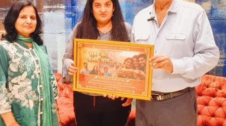 Suneel Darshan Launches Poster Of Priyanka Raina’s Debut Album “Subah Ki Pehli Chai”