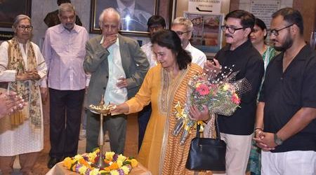 “BENEATH THE SURFACE” Paintings & Sculpture Exhibition By Abhishek Mandala, Charanjeet Singh, Kaushik Gajjar, Manish Sharma At Jehangir Art Gallery