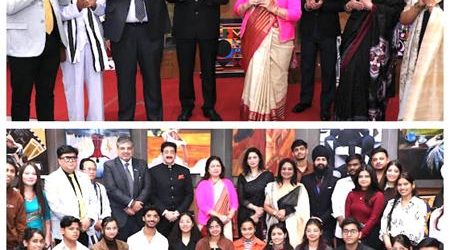 Formal Inauguration Of AAFT School Of Fine Arts At 14th Global Festival Of Journalism & AVGC Noida 2026